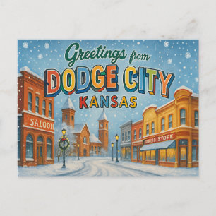 KANSAS Postcard