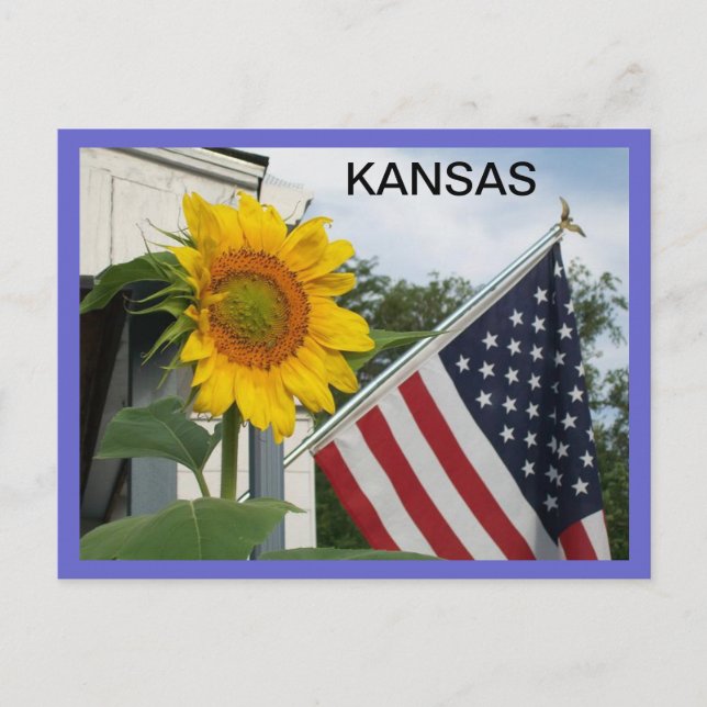 Kansas Postcard (Front)