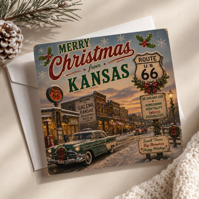Kansas Route 66 Christmas Greetings (Creator Uploaded)