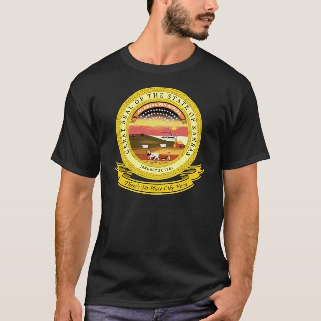 Kansas Seal T-Shirt (Front)