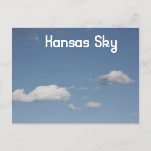 Kansas Sky Postcard