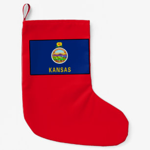 Kansas Small Christmas Stocking