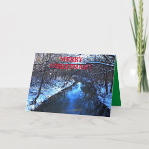 Kansas Snowy Creek Card