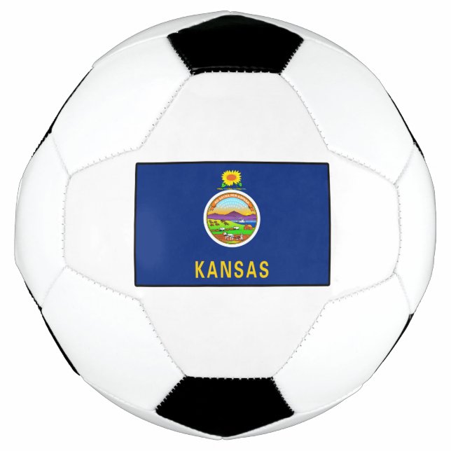 Kansas Soccer Ball (Front)