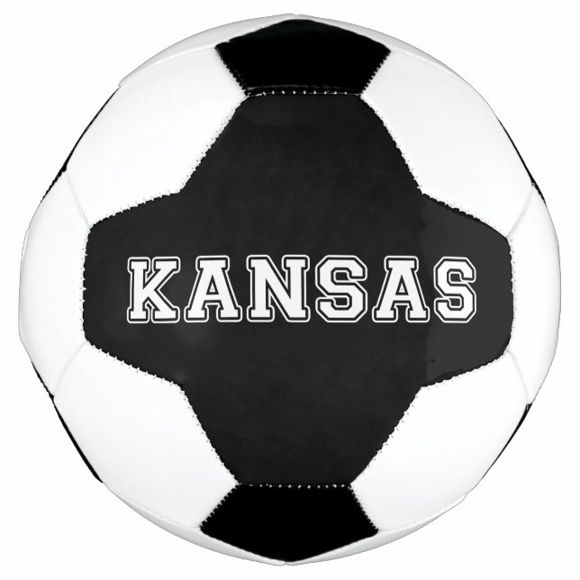 Kansas Soccer Ball (Front)