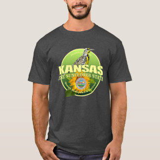 Kansas state bird flower T-Shirt