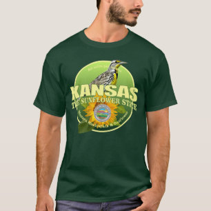 Kansas State Bird & Flower T-Shirt