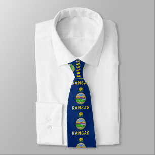 Kansas State Flag Tie