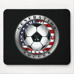 Kansas State Generation X American Soccer Mouse Pad