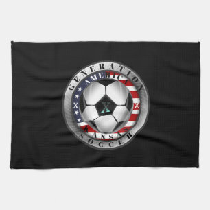 Kansas State Generation X American Soccer Tea Towel
