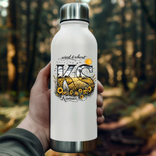 Kansas State Sticker Wind & Wheat Sunflower Desi