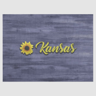 Kansas Sunflower Tissue Paper
