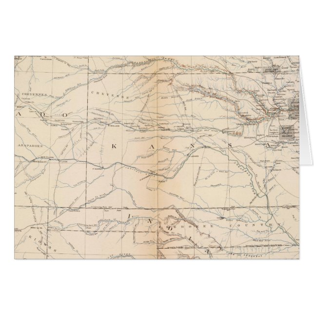 Kansas, Texas, Indian Territory (Front Horizontal)