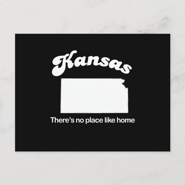 Kansas - Theres no place like home T-shirt Postcard (Front)