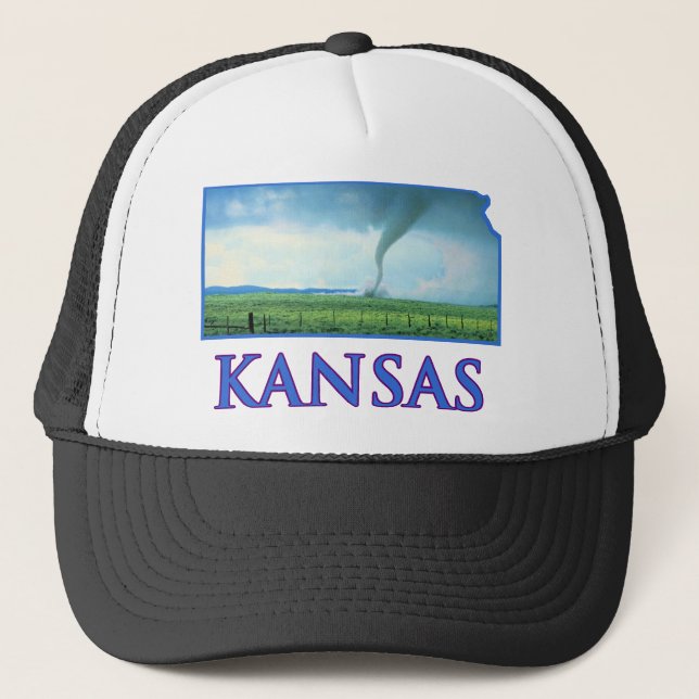 Kansas Tornado Trucker Hat (Front)
