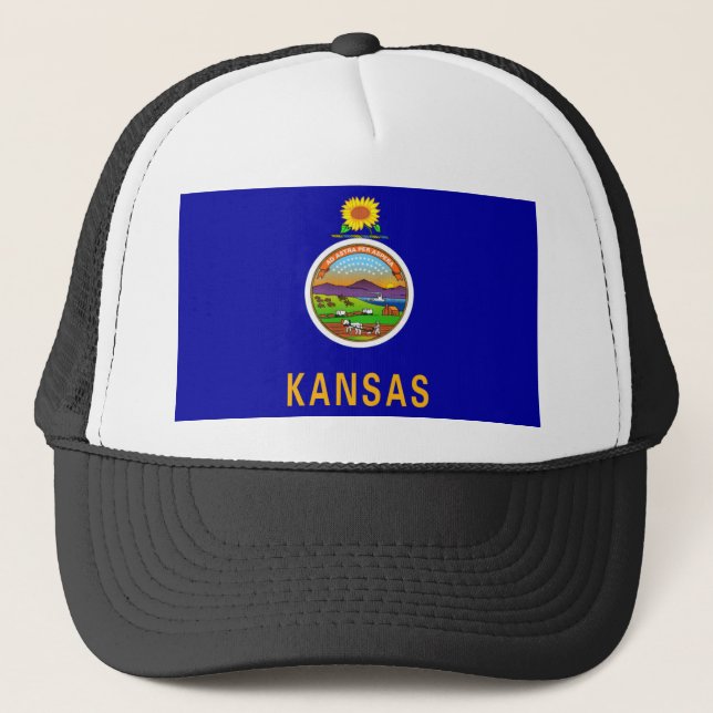 Kansas Trucker Hat (Front)