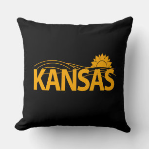Kansas United States of America Cushion