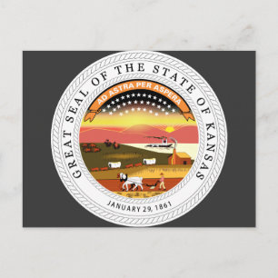Kansas, USA Postcard
