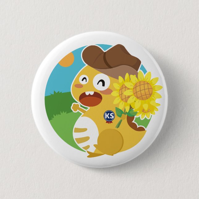 Kansas VIPKID Button (Front)