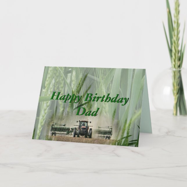 Kansas Wheat Farmer 2862-2 Card (Front)