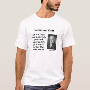 Kant, Categorical Imperative T-Shirt