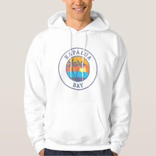 Kapalua Bay, Maui Faded Classic Style Hoodie