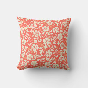 Kapalua Pareau Hawaiian Hibiscus Cushion