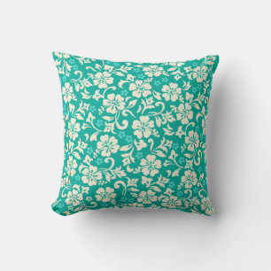 Kapalua Pareau Hawaiian Hibiscus Cushion