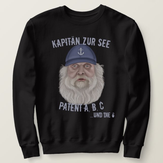 Kapitan Zur See Sweatshirt (Design Front)