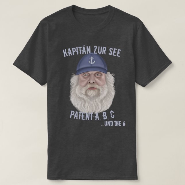 Kapitan Zur See T-Shirt (Design Front)