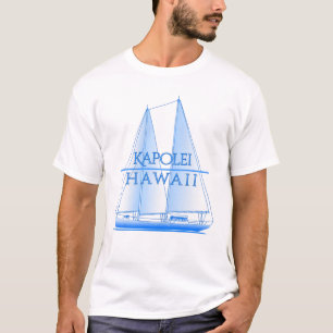 Kapolei Coastal Nautical Sailing Sailor T-Shirt