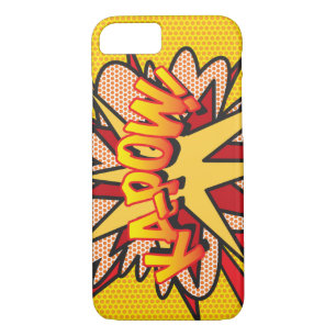 KAPOW Fun Retro Comic Book Pop Art iPhone 8/7 Case