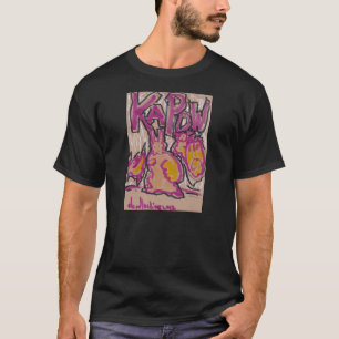 KaPow Tshirt - Ninja bunnies are coming at you!