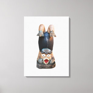 Kappa 河童 Handstand Canvas Print