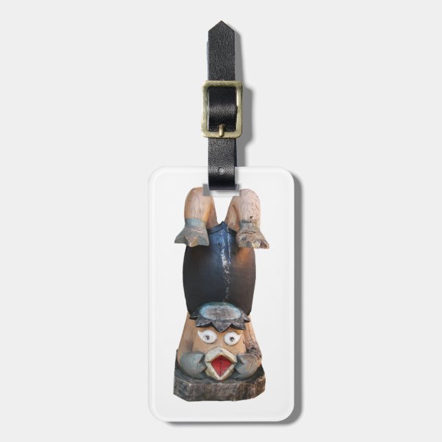 Kappa 河童 Handstand Luggage Tag (Front Vertical)