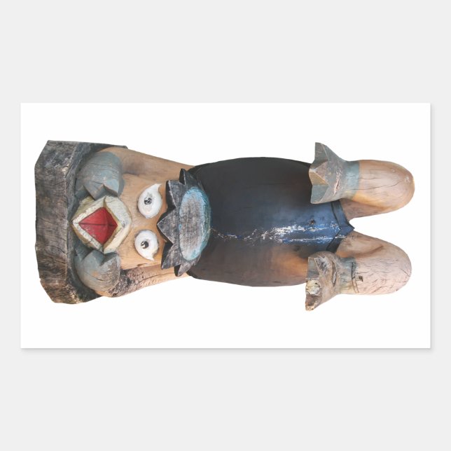 Kappa 河童 Handstand Rectangular Sticker (Front)