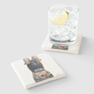 Kappa 河童 Handstand Stone Coaster