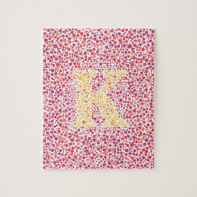 Kappa Eye Test Jigsaw Jigsaw Puzzle (Vertical)
