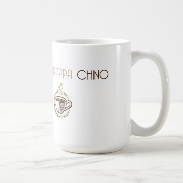 Kappa Kappa Chino, Coffee Mug Design (Right)
