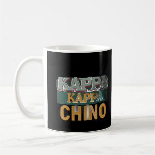 Kappa Kappa Chino Funny Coffee Lover Mug