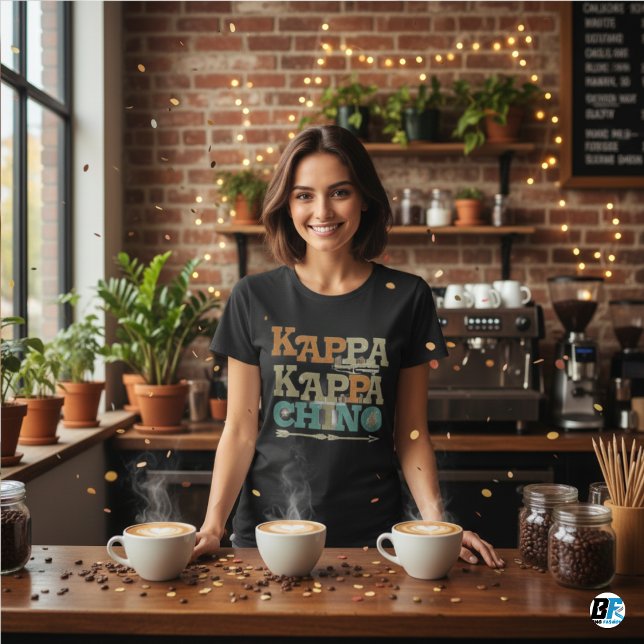 Kappa Kappa Chino Funny Coffee Lover T-Shirt (Creator Uploaded)