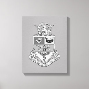 Kappa Psi Crest Canvas Print
