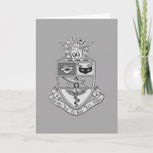 Kappa Psi Crest Card