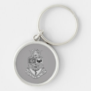 Kappa Psi Crest Key Ring