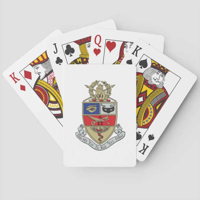 Kappa Psi Crest Playing Cards (Back)