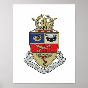 Kappa Psi Crest Poster