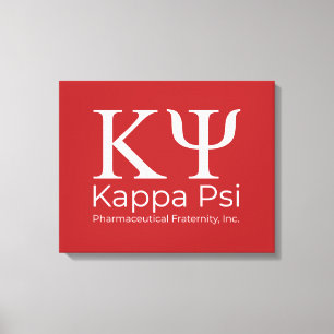 Kappa Psi Pharmaceutical Fraternity Canvas Print