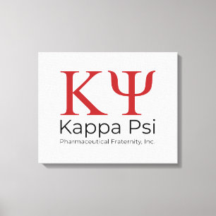 Kappa Psi Pharmaceutical Fraternity Canvas Print