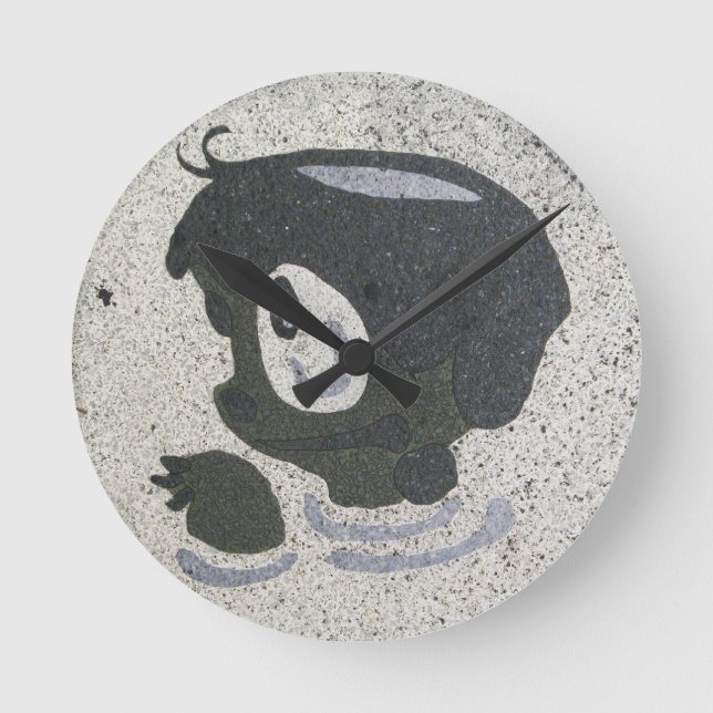 Kappabashi Round Clock (Front)