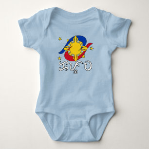 Kapwa (Baybayin script) Baby Bodysuit